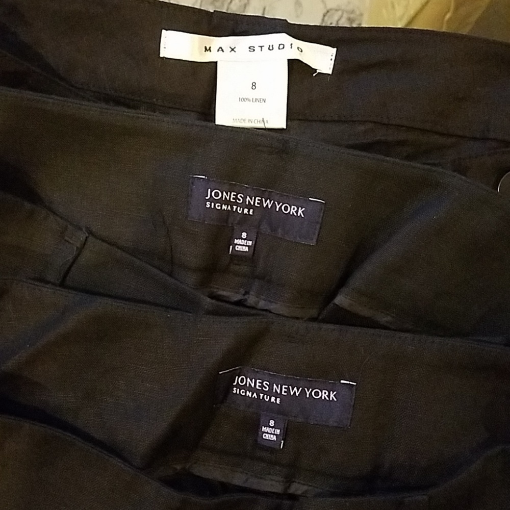 Linen Slacks - Picture 3 of 3